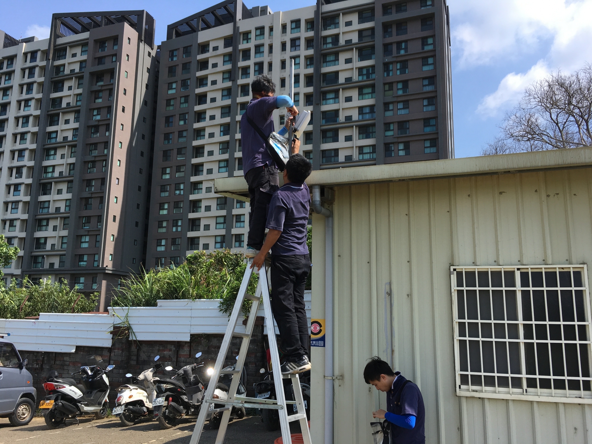 新竹竹北_建案影像監控回傳