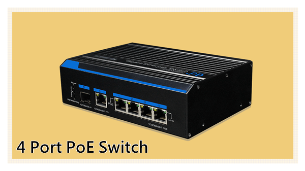 4 Port PoE Switch